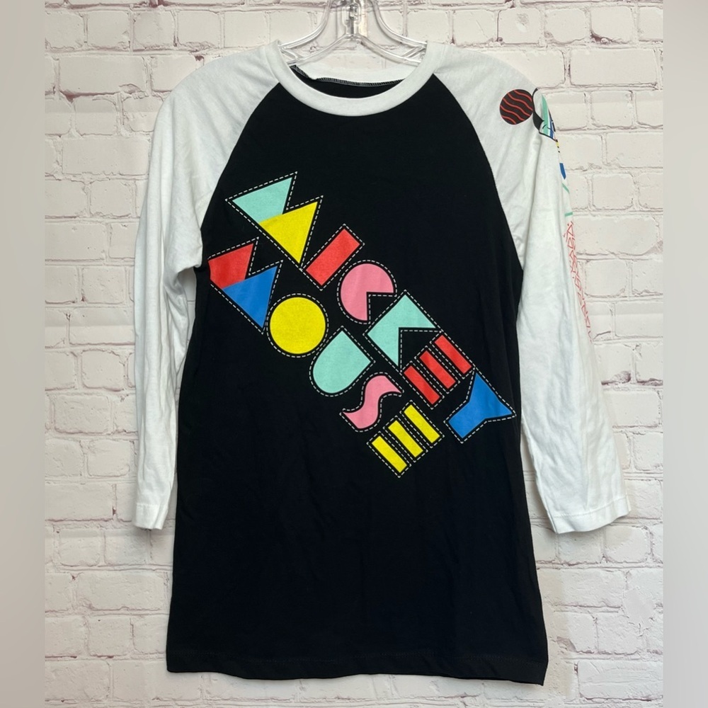 Disney Parks Mickey Mouse Raglan Style Top